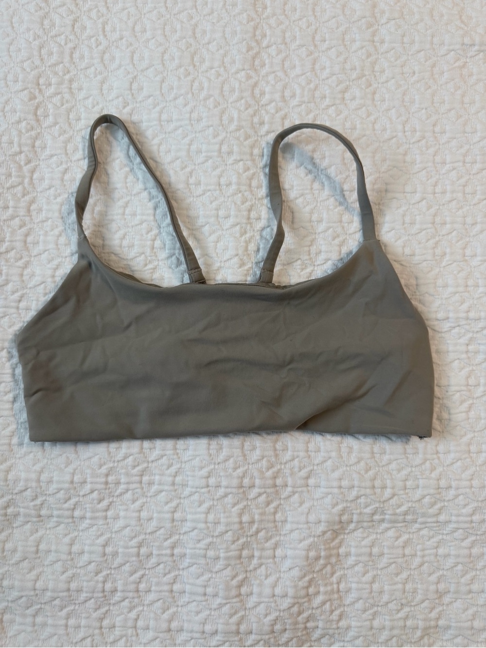 lululemon athletica Light Olive Green Seamless Sports Bralette